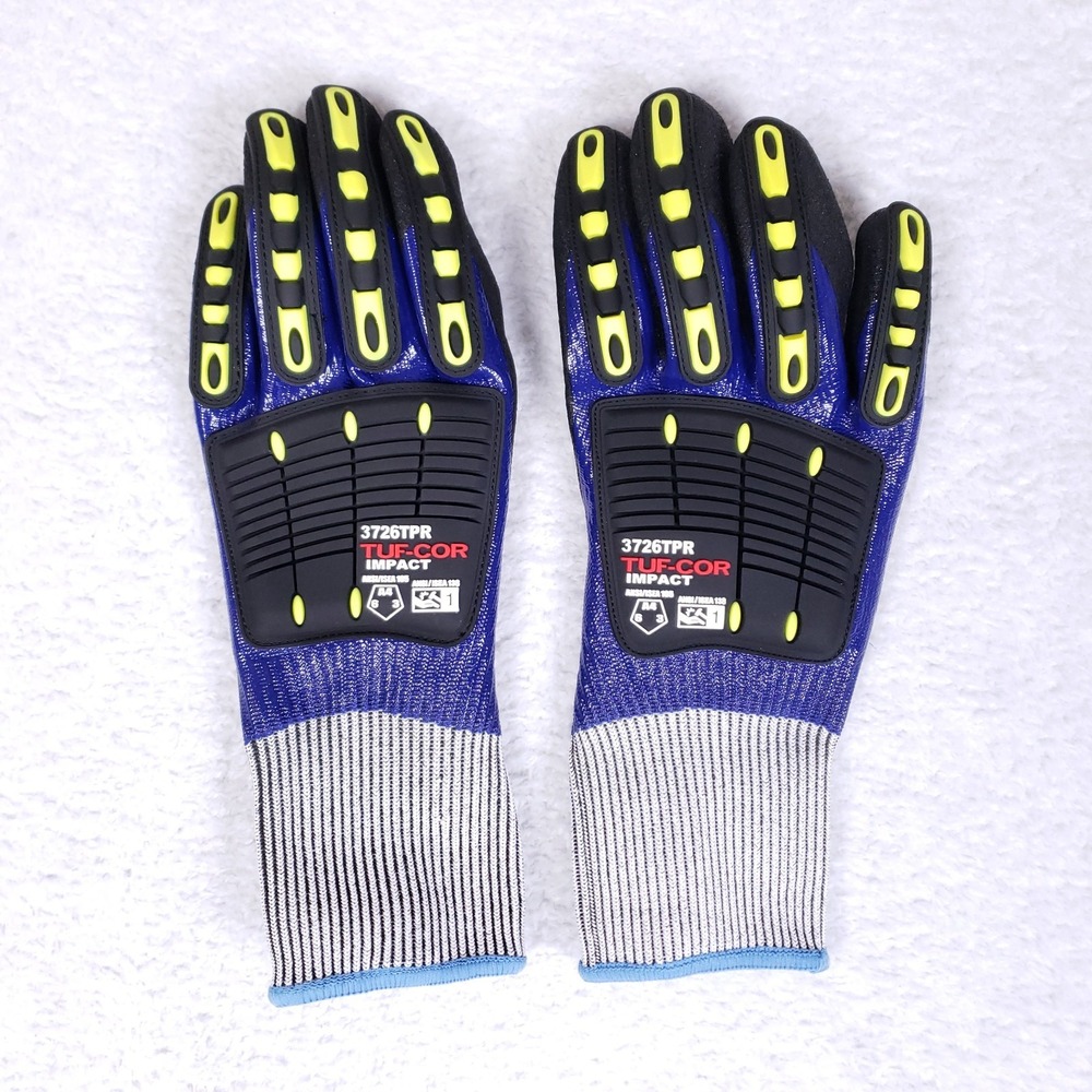 Cordova TUF-COR Impact Gloves XXL Cut Resistant Safety‎ Work Heavy Duty